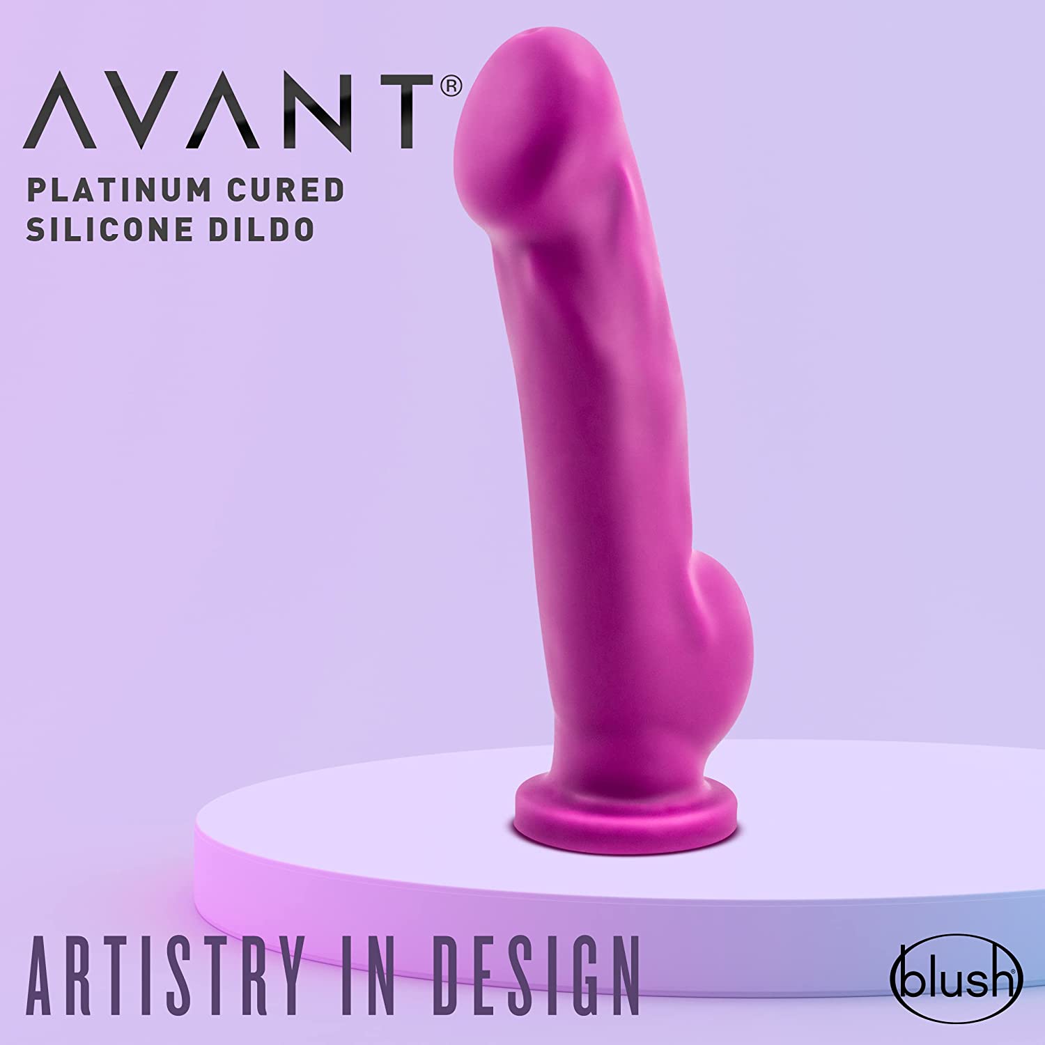 Blush Avant Dildo D7 Ergo Violet